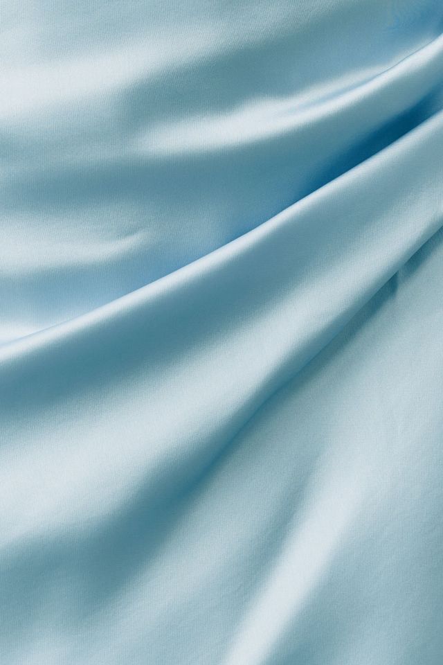 BHLDN Emma High-Neck Satin Maxi Gown #3