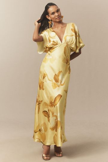 Lovaan Phillipa Linen Midi Dress