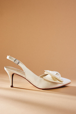 Seychelles Neve Ii Slingback Heels In White