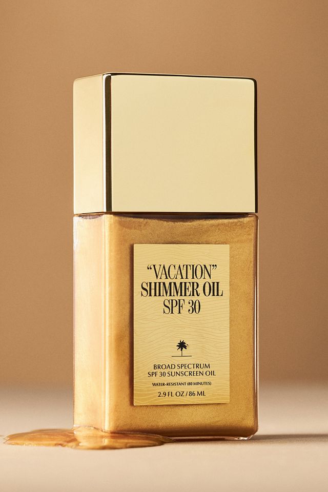 Vacation® "Vacation" SPF 30 Shimmer Oil | Anthropologie