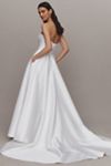 Jenny by Jenny Yoo Brynn Strapless A-Line Taffeta Wedding Gown