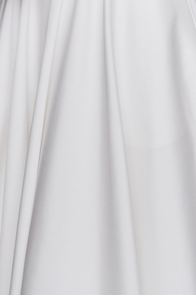 Jenny by Jenny Yoo Brynn Strapless A-Line Taffeta Wedding Gown #3