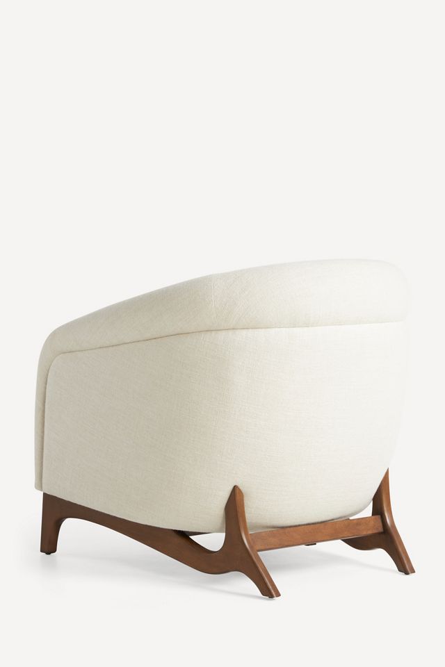 Coby Linen Accent Chair #4