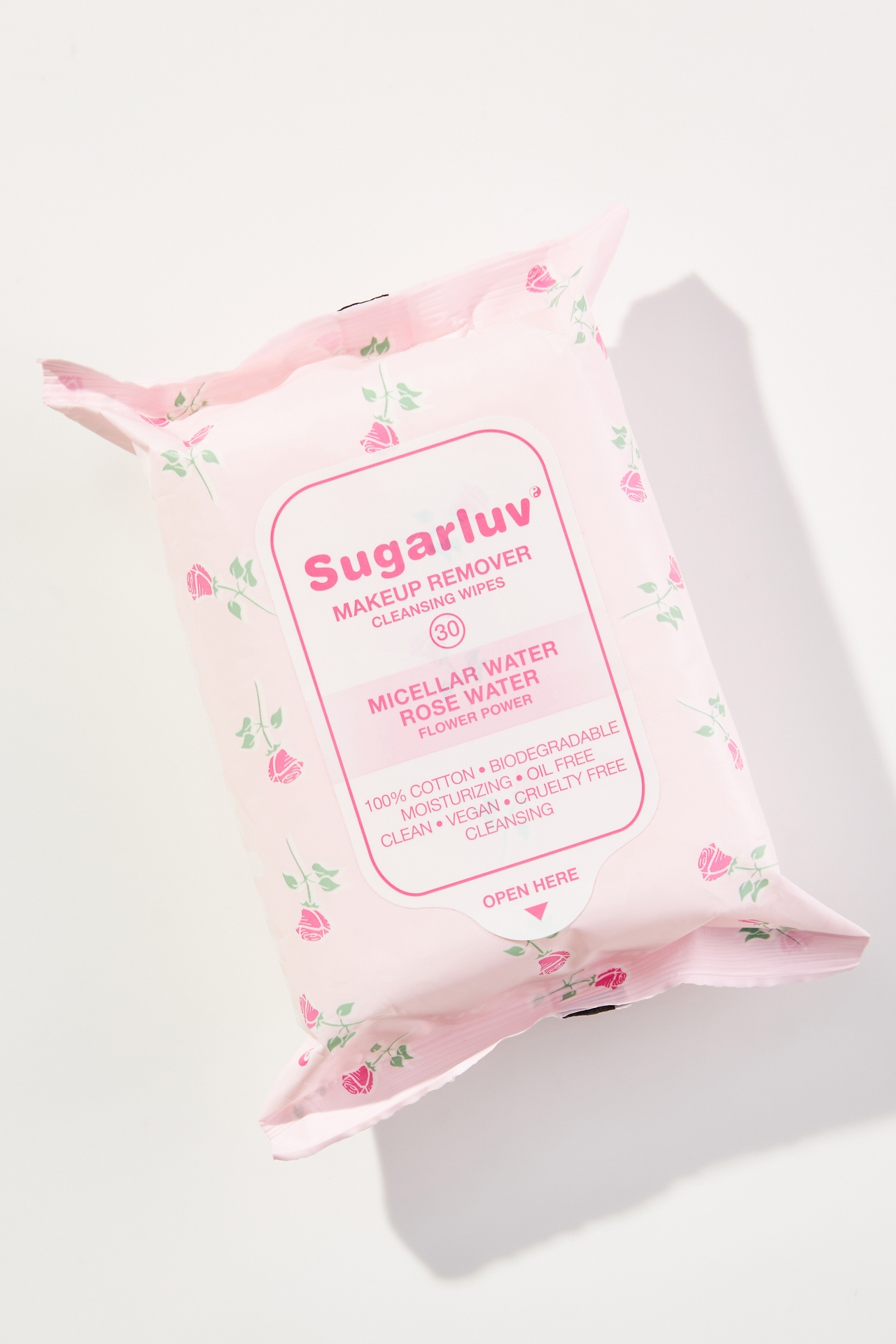 Sugarluv Micellar Water Rose Water Makeup Remover Cleansing Wipes