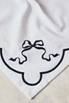 Celine Bow Cotton Embroidered Napkins, Set of 4