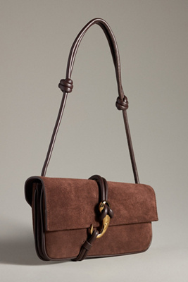 Dolce Vita Alice Shoulder Bag In Brown