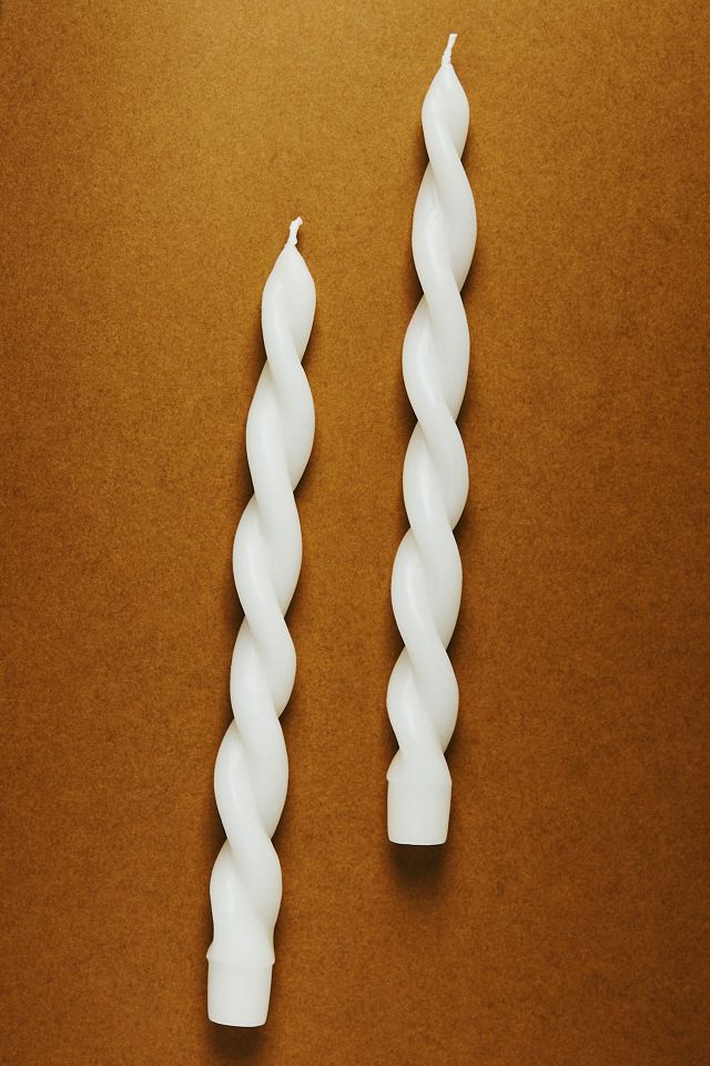 Twisted Taper Candles, Set of 2 #2