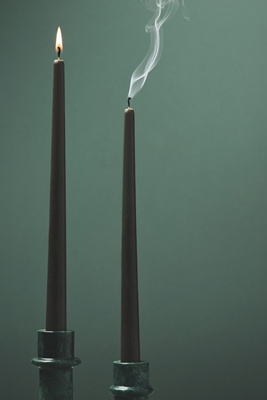 ANTHROPOLOGIE TAPER CANDLES, SET OF 2 