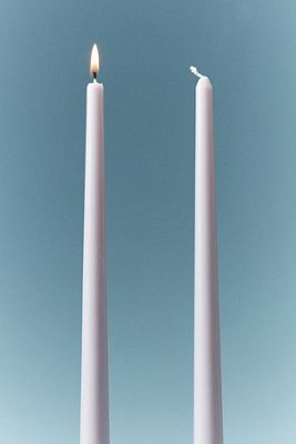 Smooth Taper Candle
