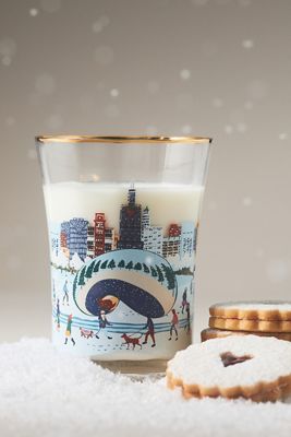 Holiday in the City Juice Glass