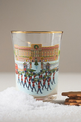 Anthropologie Holiday In The City Juice Glass