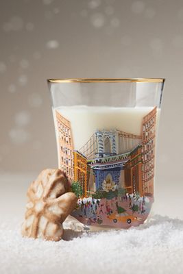 Holiday in the City Juice Glass