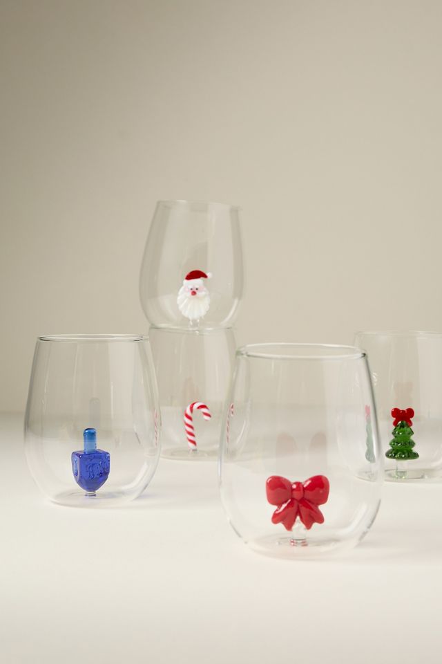 Jolly Icon Stemless Wine Glass #4