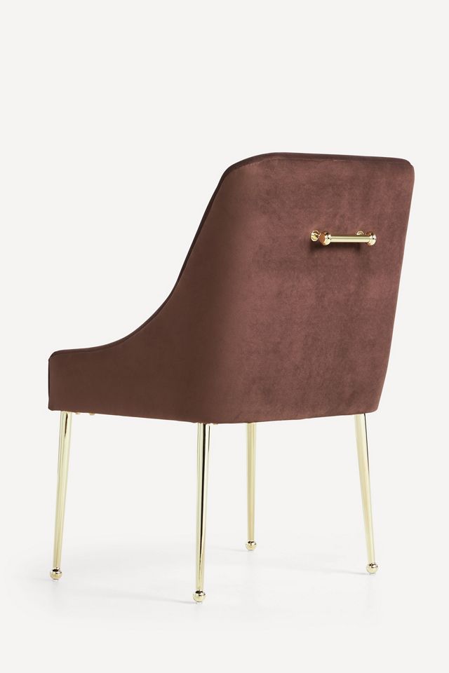 Elowen Performance Velvet Dining Chair #3