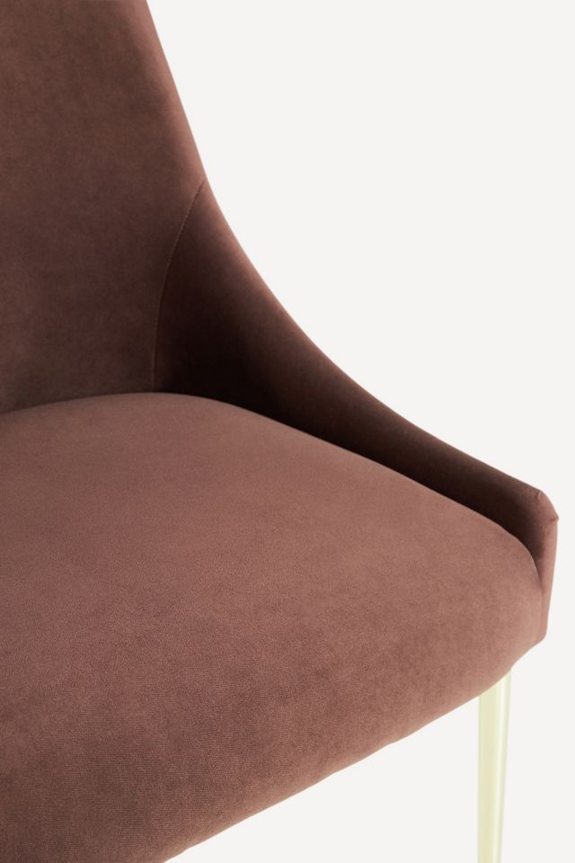 Elowen Performance Velvet Dining Chair #4