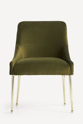 Elowen Performance Velvet Dining Chair