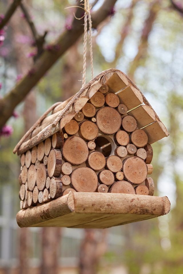 Discount Wooden Bird House