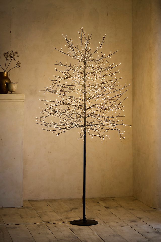 Illuminated LED Winter Half Tree Illuminated LED Winter Half Tree