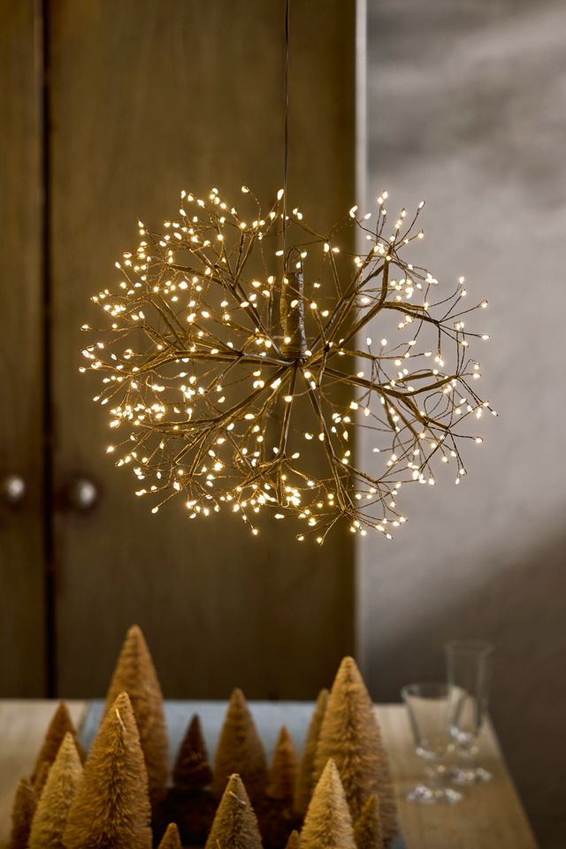 Illuminated LED Branch Sphere #2