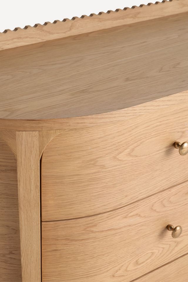 Aria Six-Drawer Wood Dresser #3