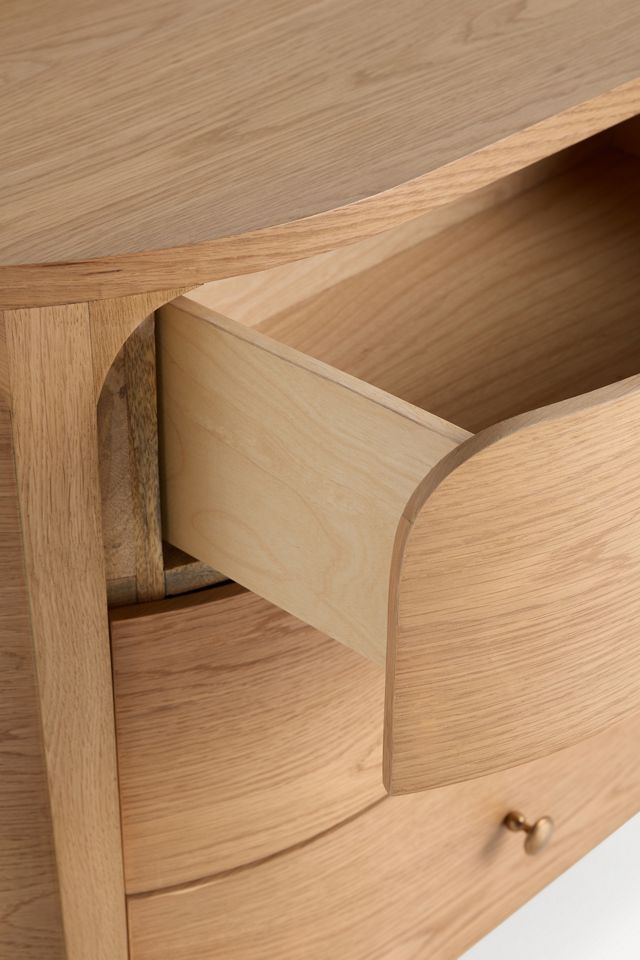 Aria Six-Drawer Wood Dresser #4