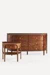 Aria Six-Drawer Wood Dresser