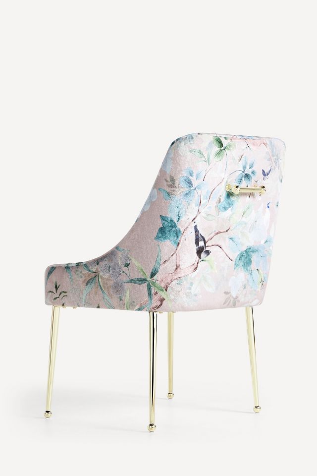 Colleen Velvet Elowen Dining Chair | AnthroLiving