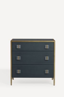 Autumn Shagreen Three-Drawer Dresser