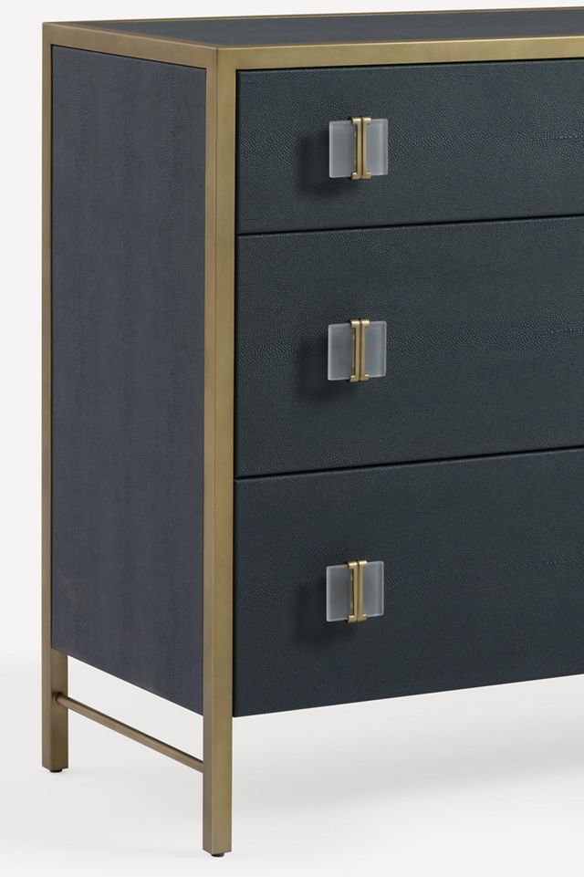 Autumn Shagreen Three-Drawer Dresser #3