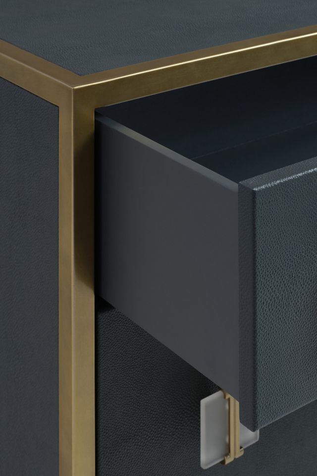 Autumn Shagreen Three-Drawer Dresser #4