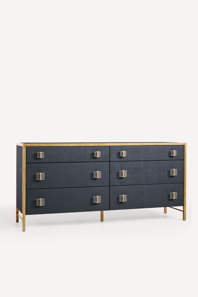 Autumn Shagreen Six-Drawer Dresser #2