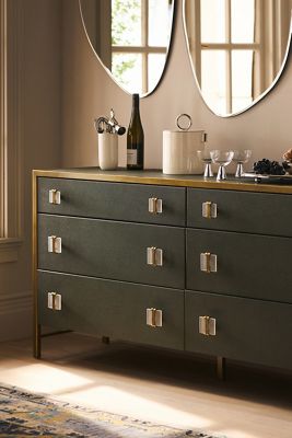 Autumn Shagreen Six-Drawer Dresser