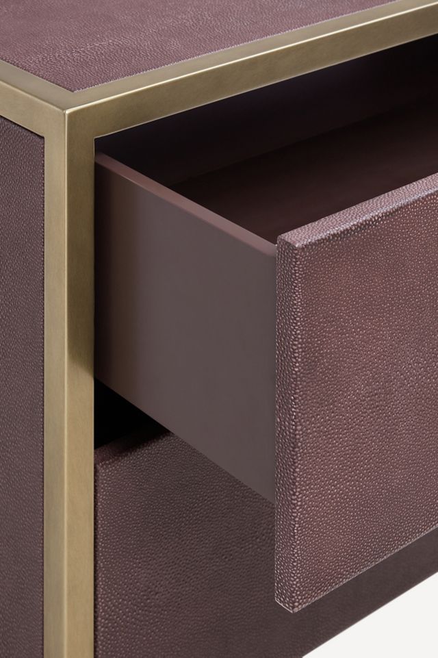 Autumn Shagreen Nightstand #3