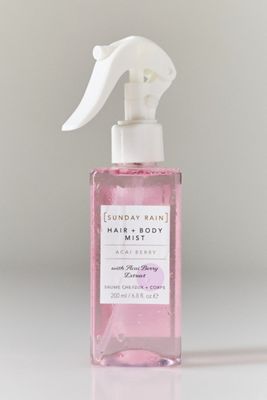 Sunday Rain Acai Berry Hair + Body Mist