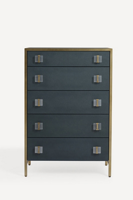 Anthropologie Autumn Shagreen Five-drawer Dresser