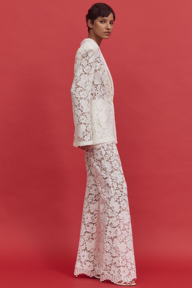 SANS FAFF London Lace Flared Pants #2