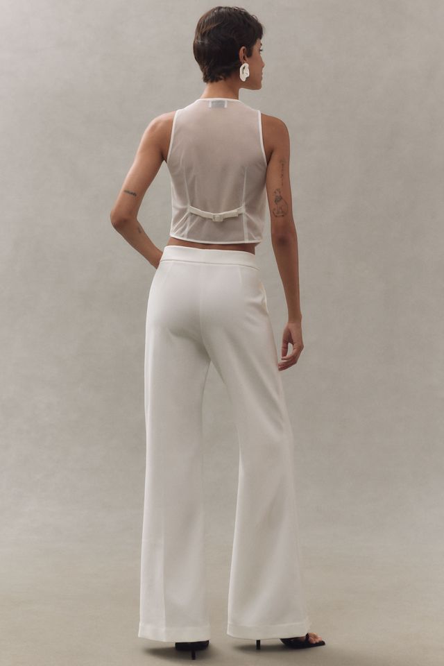 【L'AUBE BLANC】Front pin tuck Half pants Front pin tuck Half pants – L'AUBE BLANC