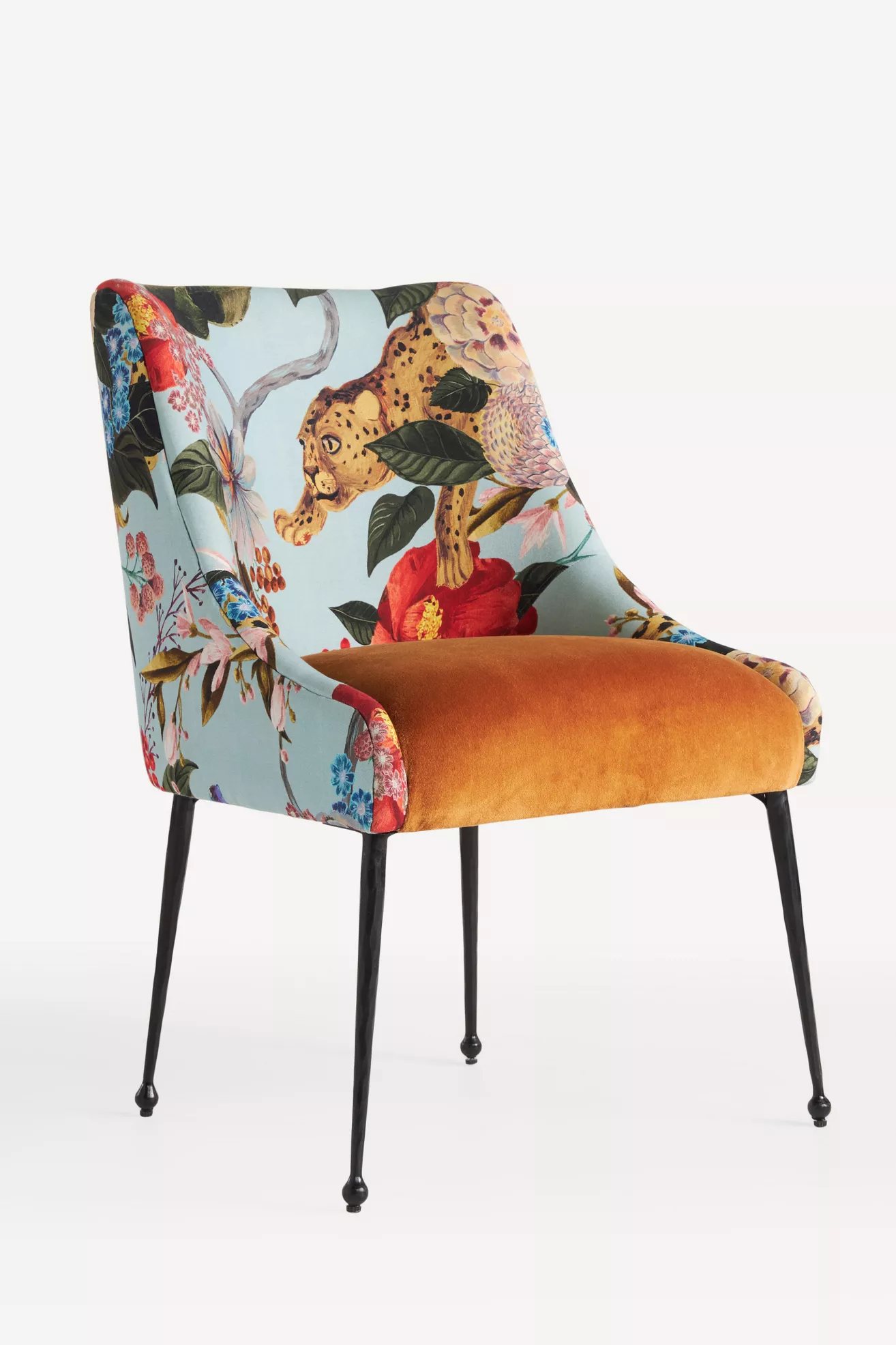 Bara Velvet Elowen Accent Chair - Luxurious Velvet Seating | AnthroHome