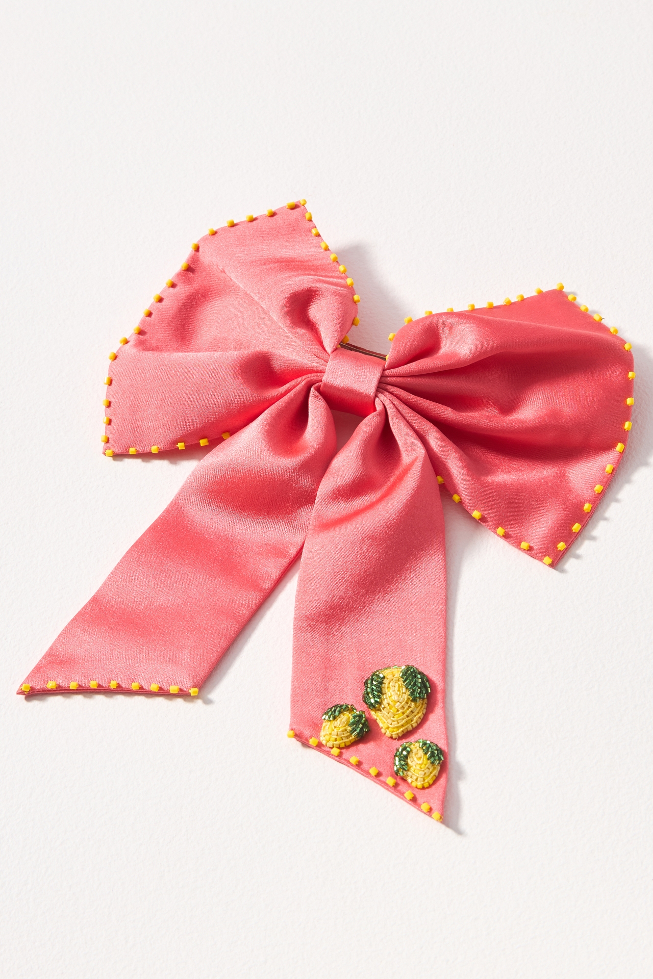 Mignonne Gavigan Silk Lemon Bow