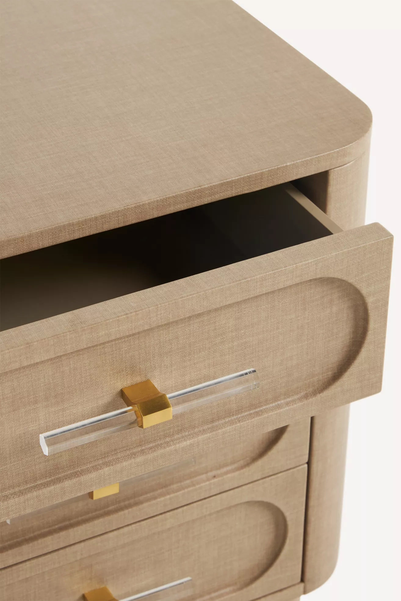Evers Linen Nightstand | Anthropologie
