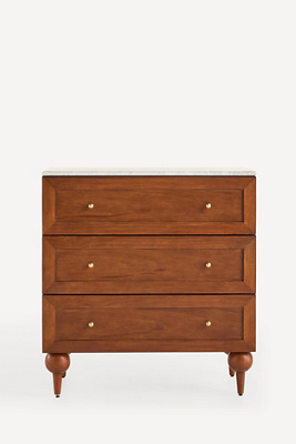 Anthropologie Fern Three-drawer Dresser