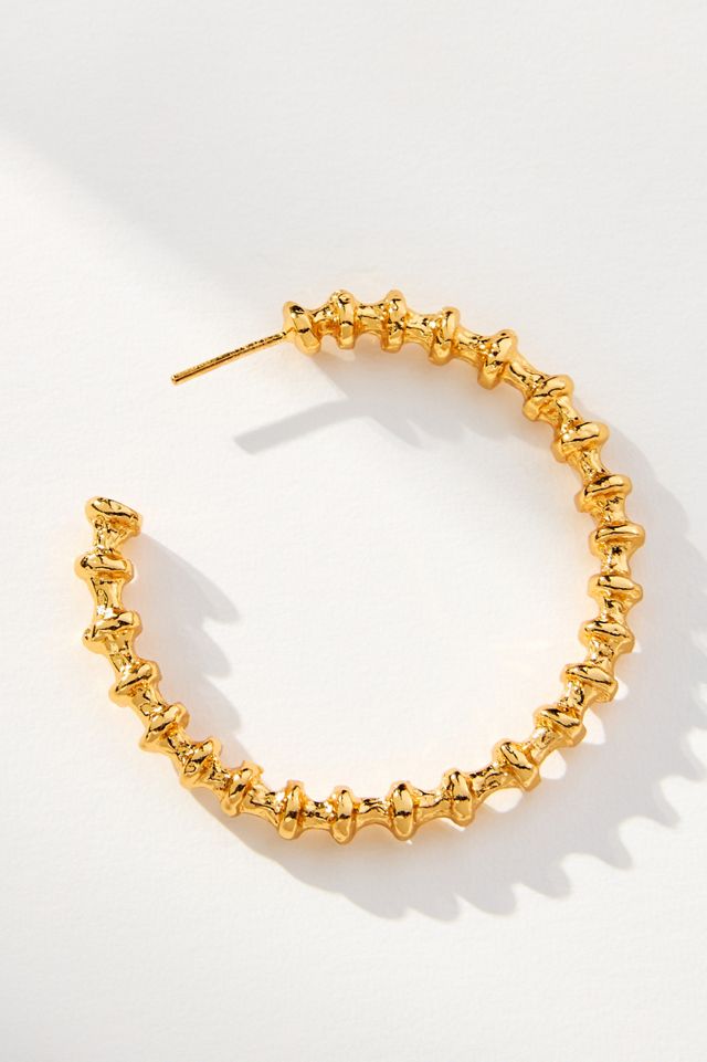 JETLAGMODE Formation Maxi Hoops Earrings #1