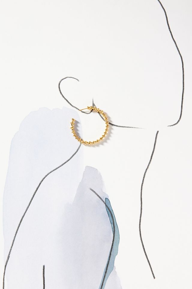 JETLAGMODE Formation Maxi Hoops Earrings #2