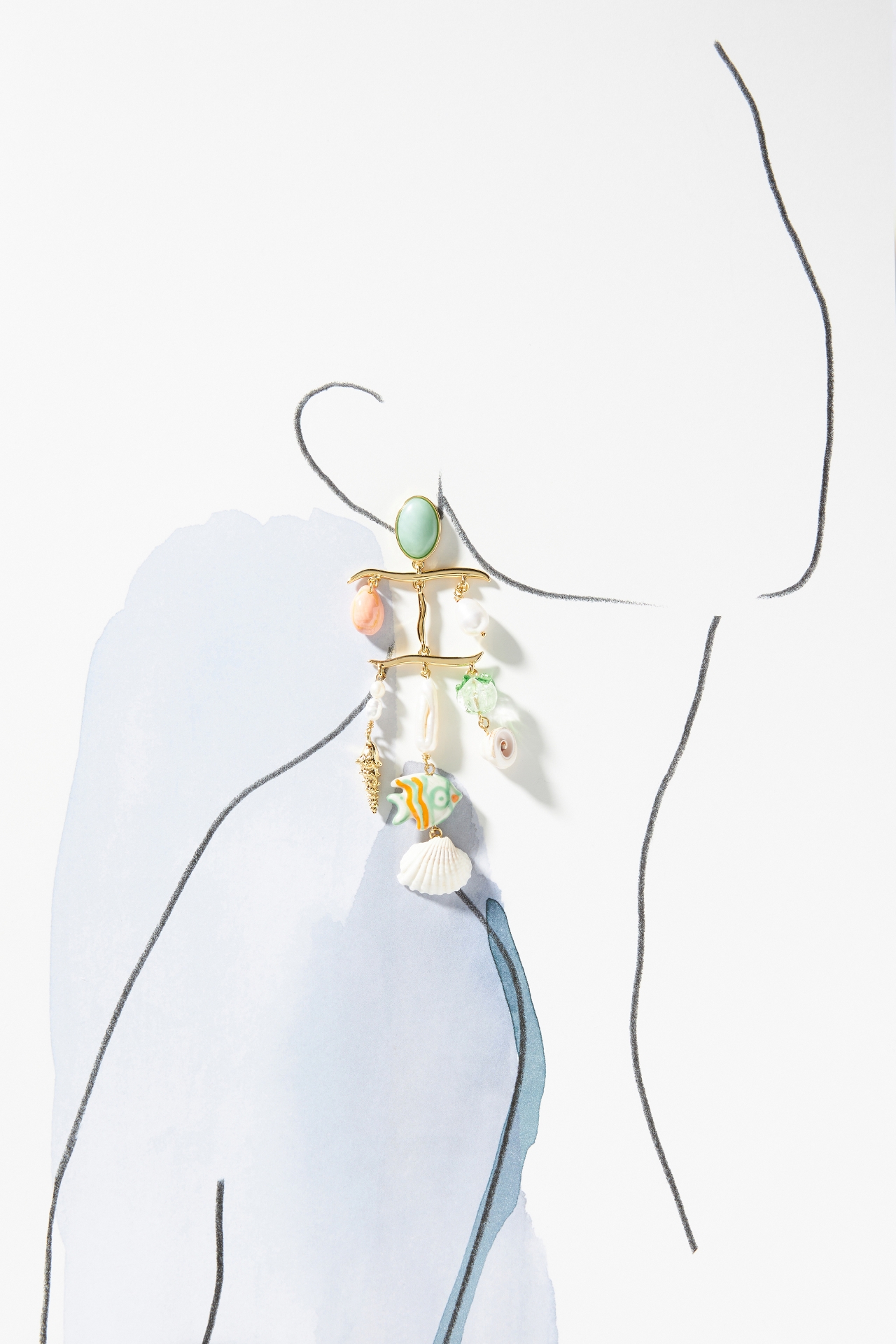 Mignonne Gavigan Portofino Luxe Drop Earrings