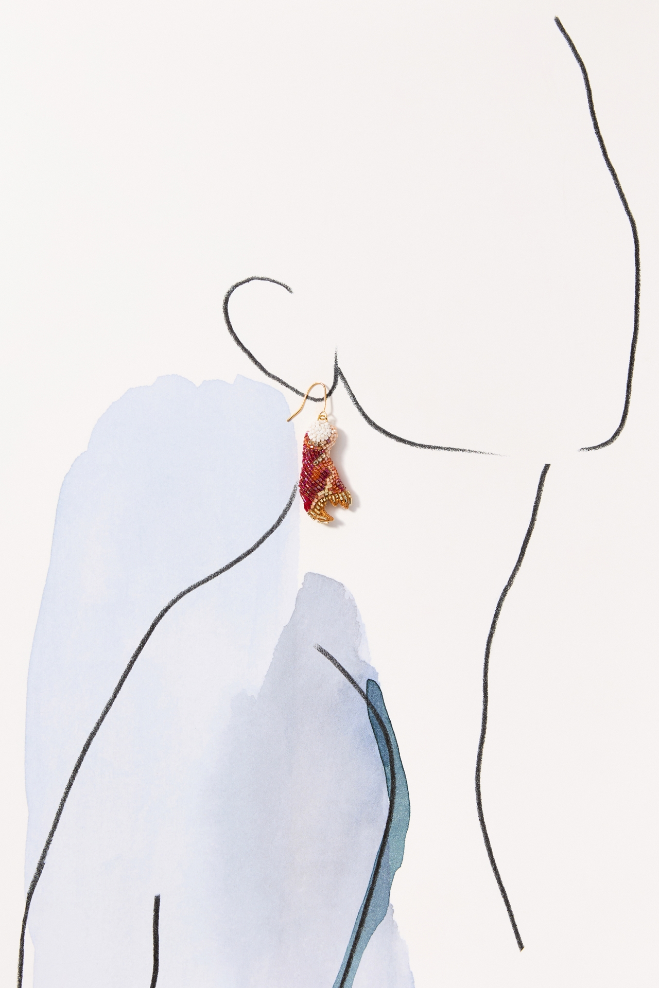 Mignonne Gavigan Crab Claw Drop Earrings