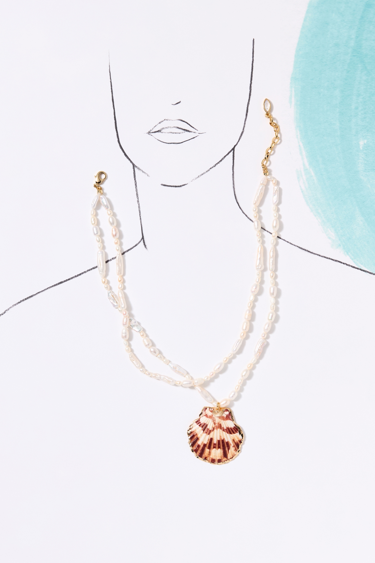 Mignonne Gavigan Bari Shell Necklace