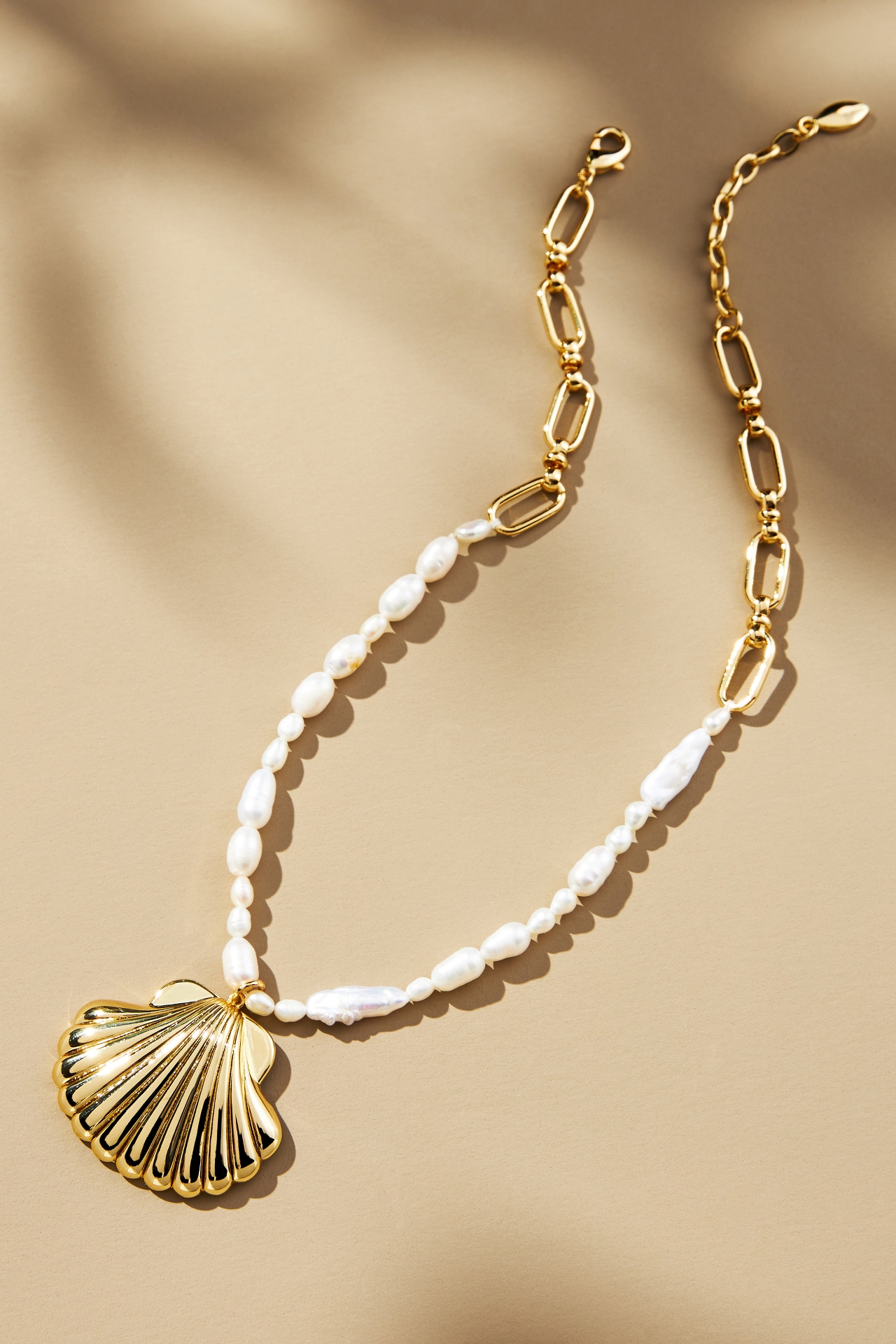 Mignonne Gavigan Bari Pearl Shell Necklace