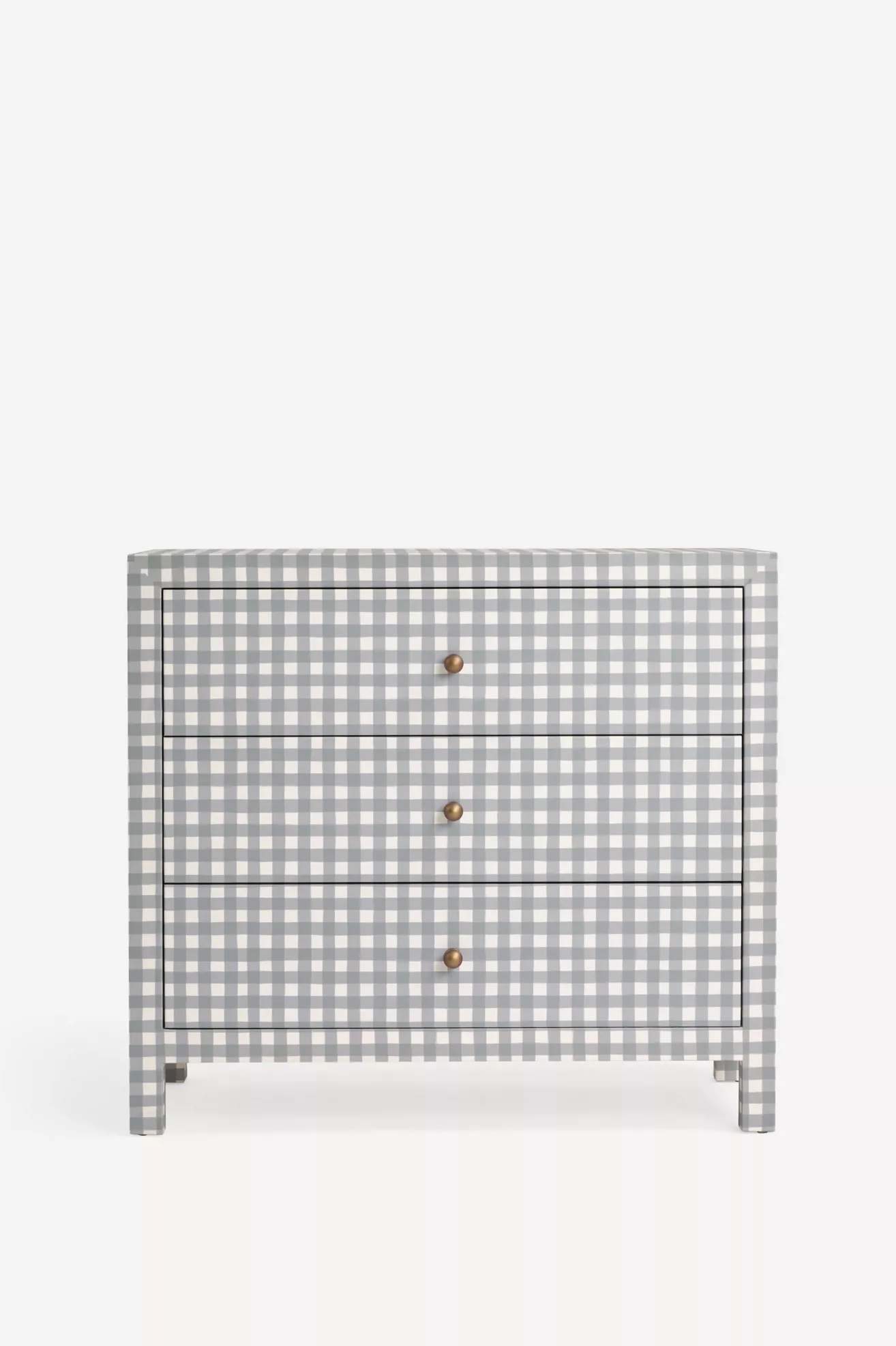 Hale Canvas Three-Drawer Dresser - thumbnail 6
