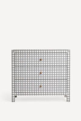 Hale Canvas Three-Drawer Dresser
