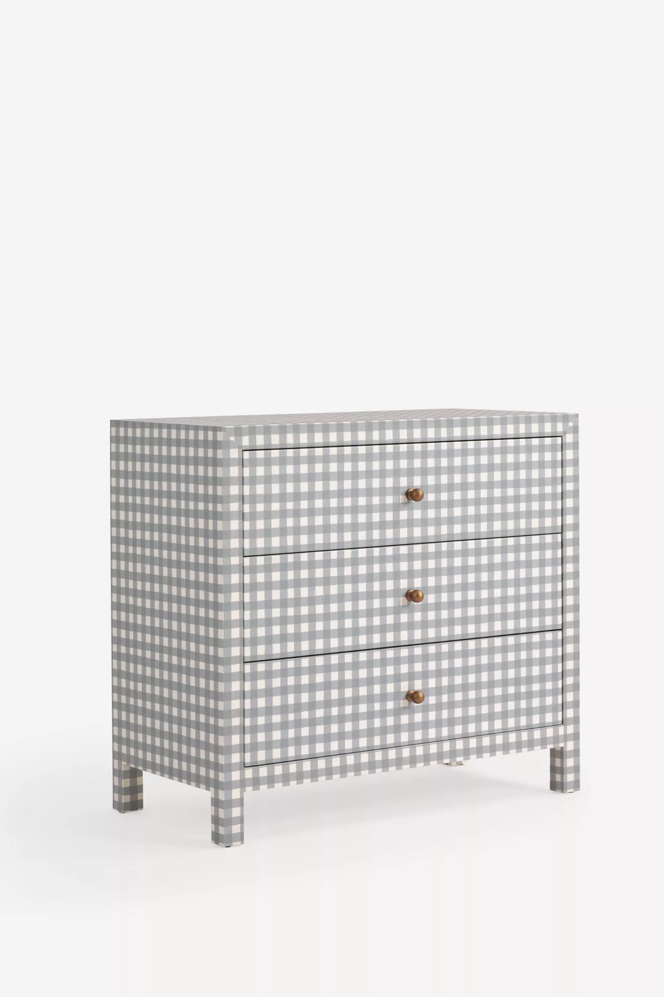 Hale Canvas Three-Drawer Dresser - thumbnail 7